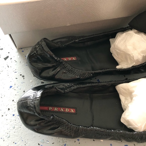 PRADA BOW FLAT - Picture 3 of 4